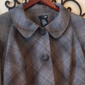 Women's East 5th plaid blazer-size large